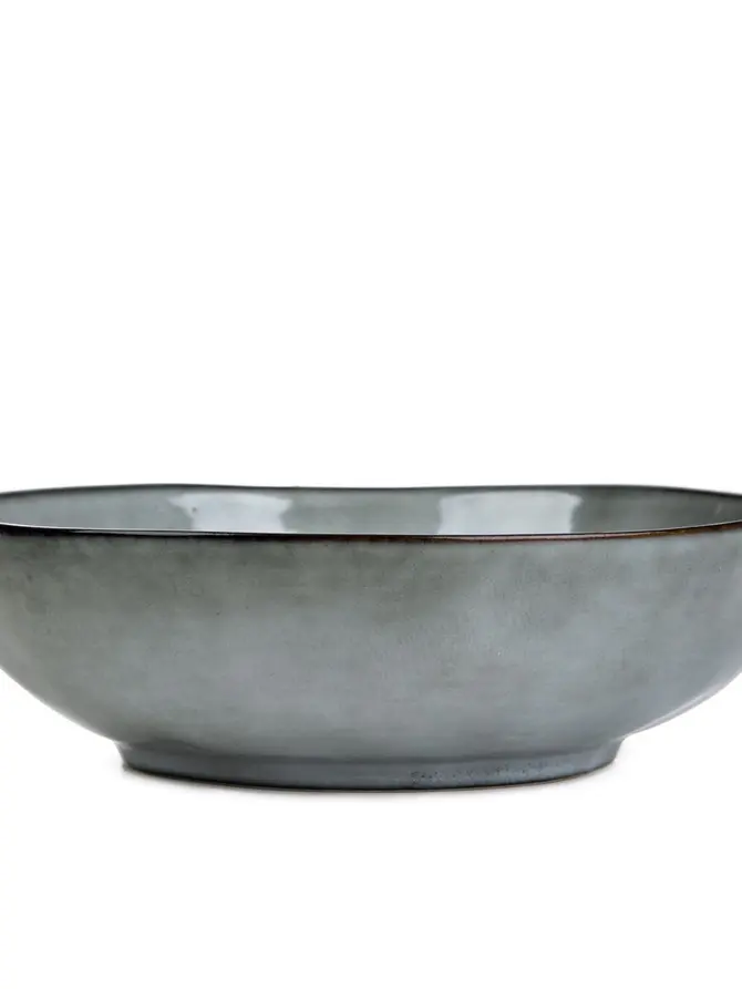 Talerz LABARRO głęboki szary 18cm