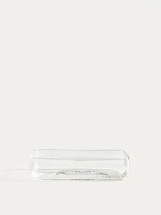 Mydelniczka LINGTON szklana 10x8x2,3 cm