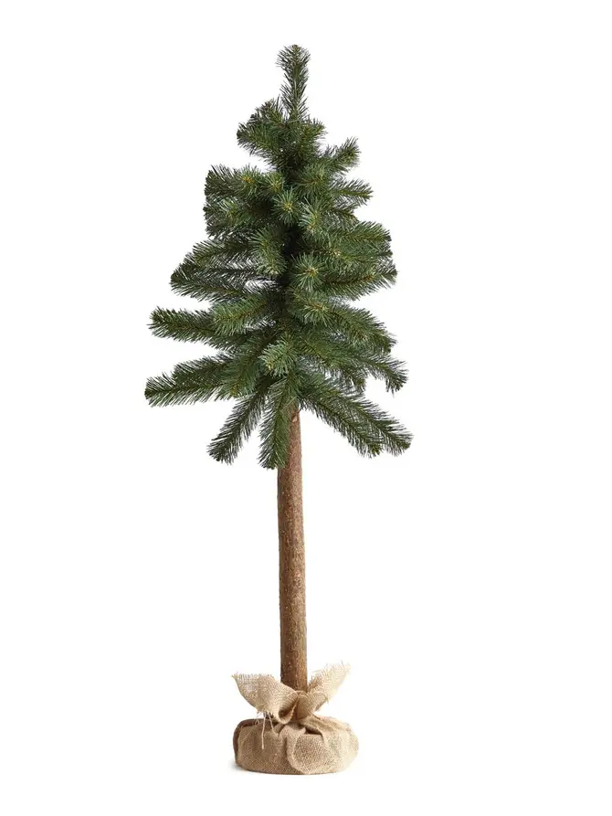 Choinka ETTA naturalna na pniu średnia 110 cm