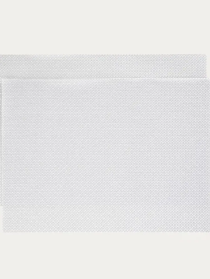 Maty stołowe GLAMO srebrne, zestaw 2 szt. 30x45 cm