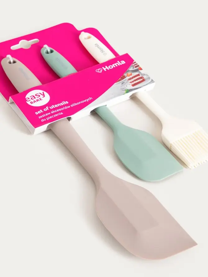 Zestaw akcesoriów EASY BAKE silikonowych do pieczenia 3 szt.