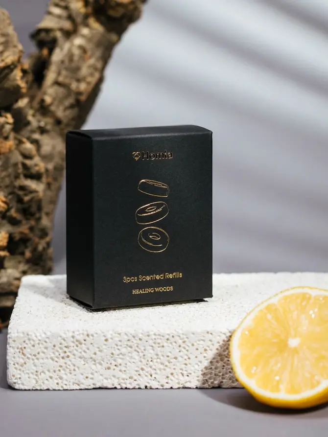 Uzupełnienie do zestawu zapachowego SLEEK LEATHER Healing Woods 3 szt.
