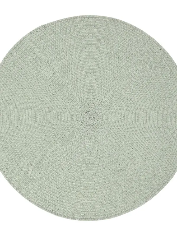 Podkładka do jadalni PINTO okrągła pistacjowa 38 cm