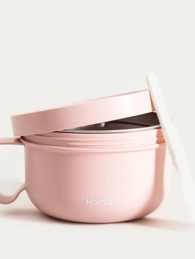 Lunchbox POPPIE z rączką okrągły 0,85 l
