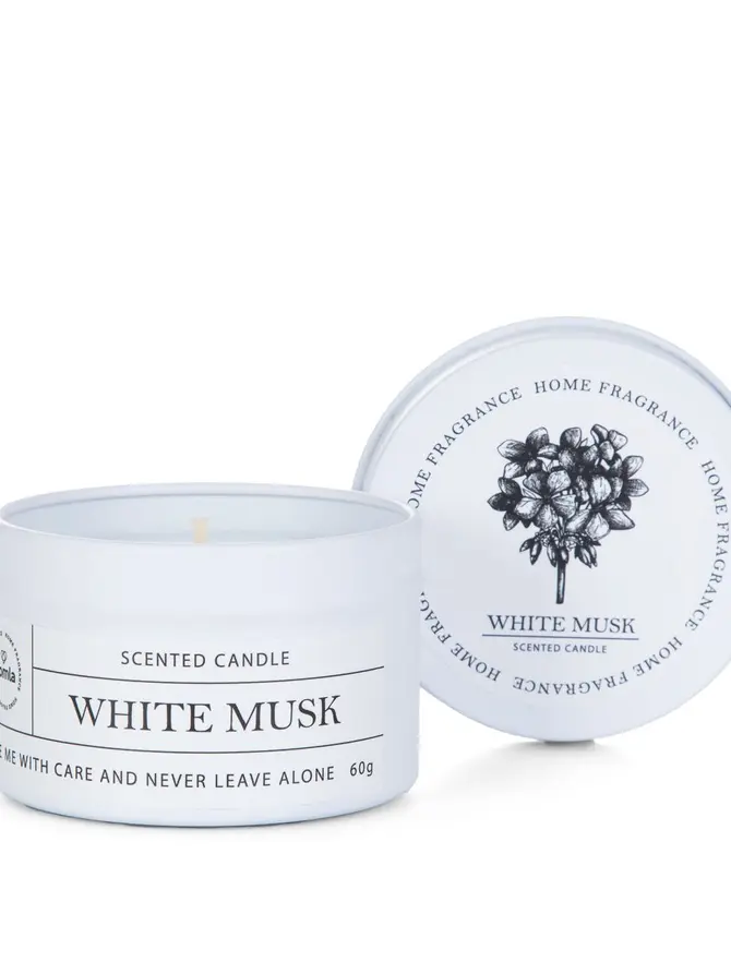 Świeca zapachowa BILLY White Musk 60 g