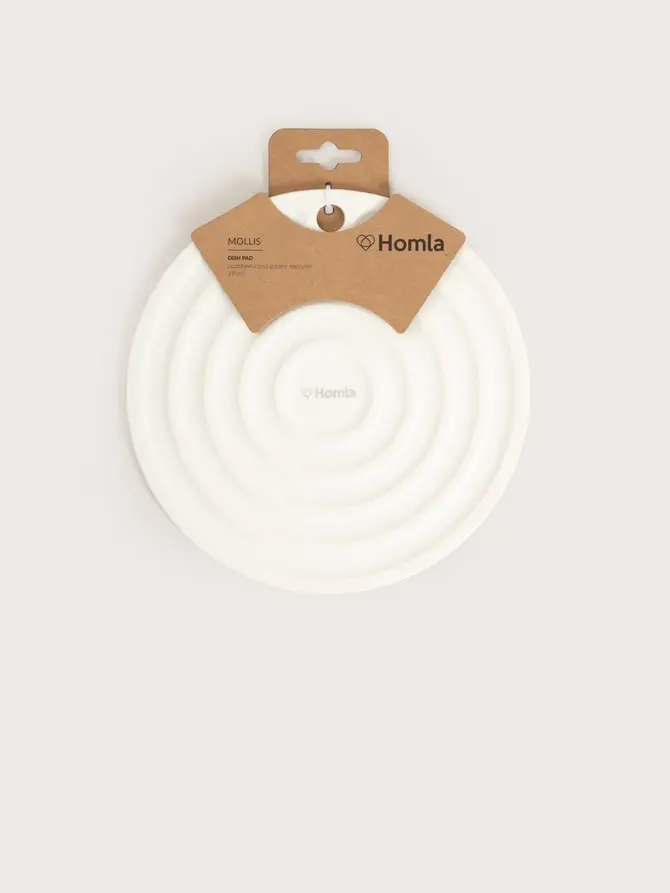 Podstawka MOLLIS pod gorące naczynie śmietankowa 19 cm