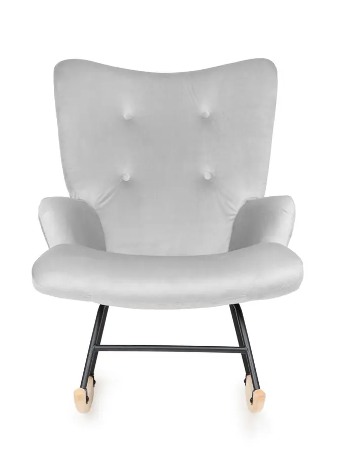 Fotel MOSS bujany szary 72x73x92 cm