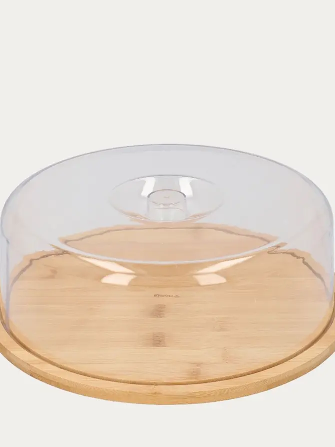 Patera BAMBOU z pokrywką okrągła 28 cm