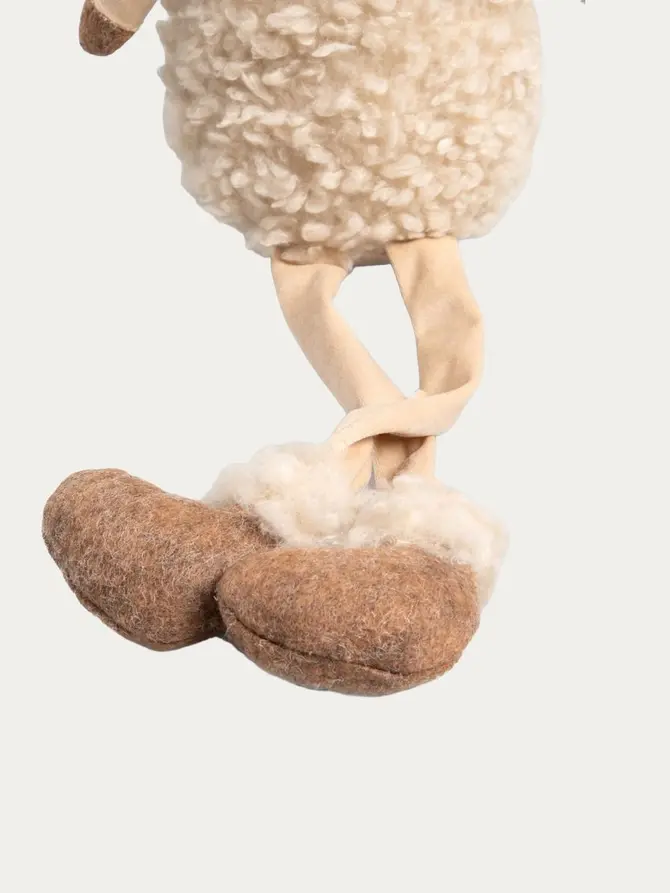 Skrzat LAMI baran wielkanocny beżowy siedzący 52 cm