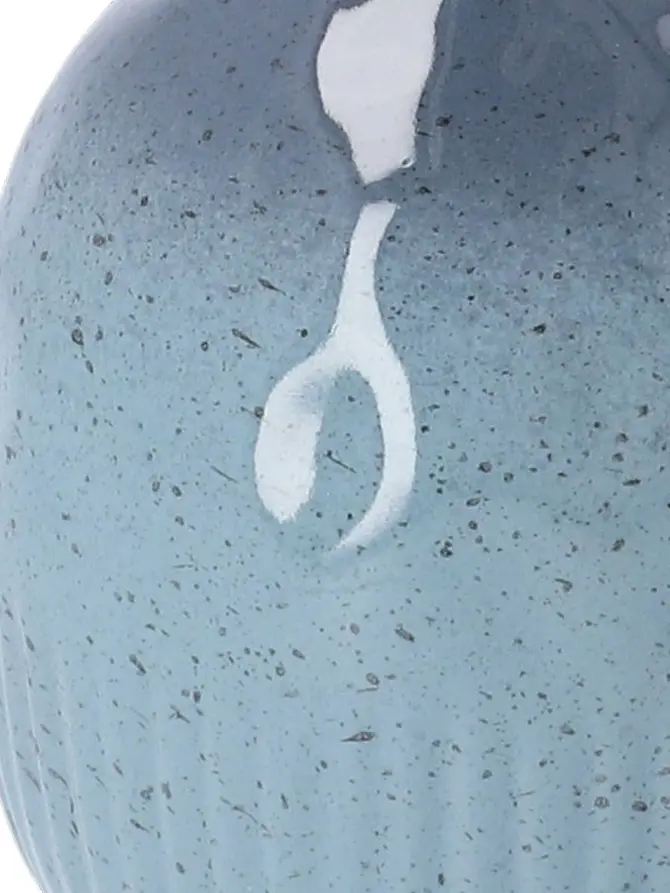 Wazon WAVE ceramiczny granatowy 10x13 cm