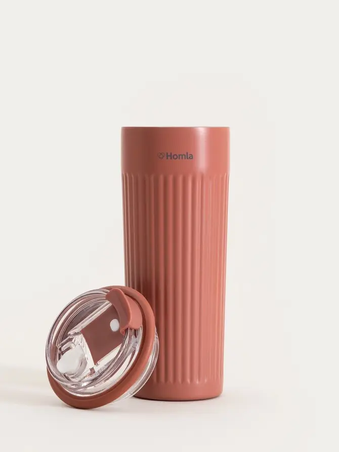 Kubek termiczny TOLEO różowy 0,5 l