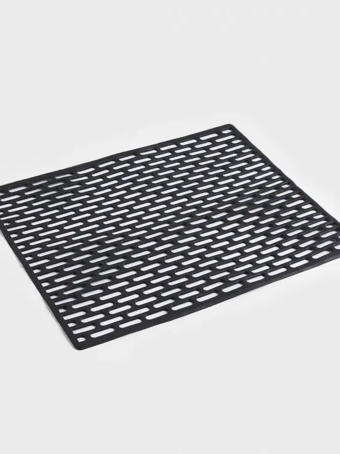 Mata EASY CLEAN do zlewu czarna 33x28 cm