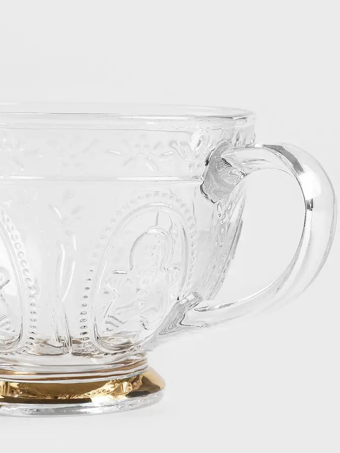 Szklanka BARREL XMAS wzorzysta ciastek 0,36 l