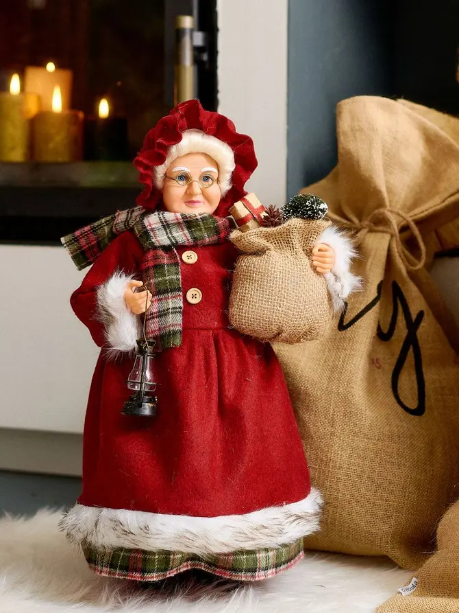 Skrzat CLAUSE Babcia mikołajowa 45 cm
