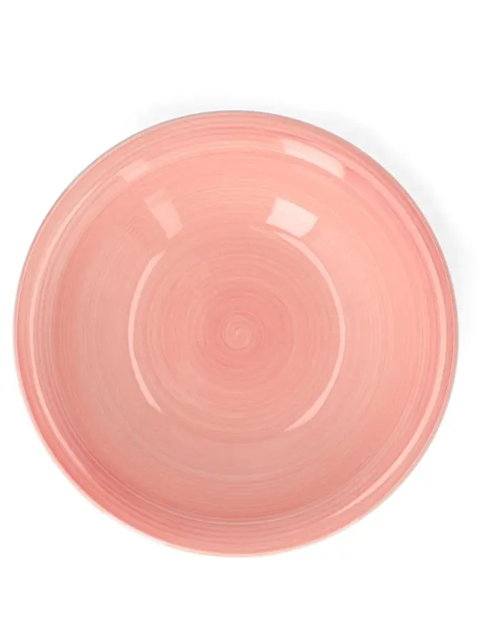 Talerz OBLAN głęboki różowy 21cm
