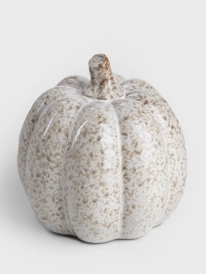 Dekoracja stojąca ESMALTE dynia ceramiczna 12,6x12,6x13 cm