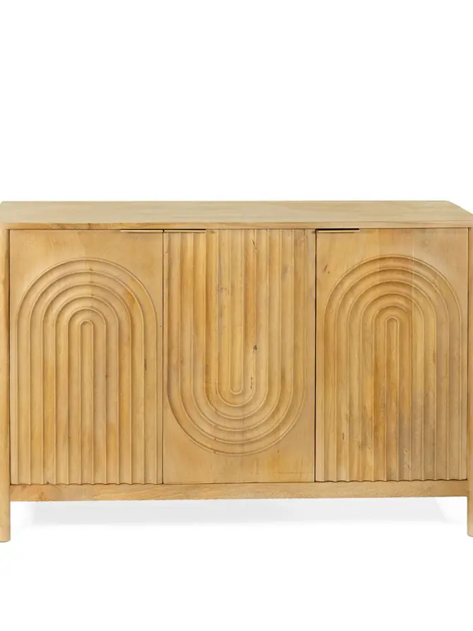 Komoda SURAT lite drewno mango 121x40x80 cm
