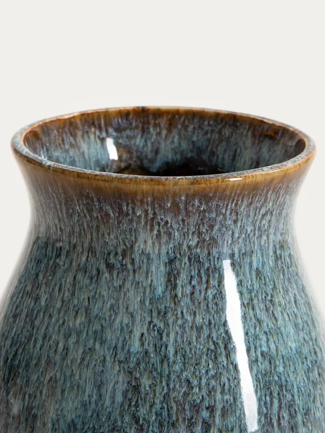 Wazon CASPER ceramiczny granatowy 13,5x13,5x18 cm