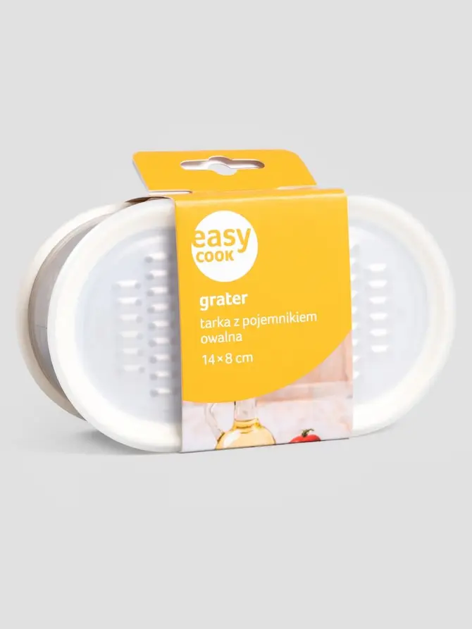 Tarka EASY COOK z pojemnikiem owalna 14x8 cm