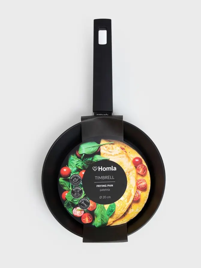 Patelnia TIMBRELL czarna 20 cm