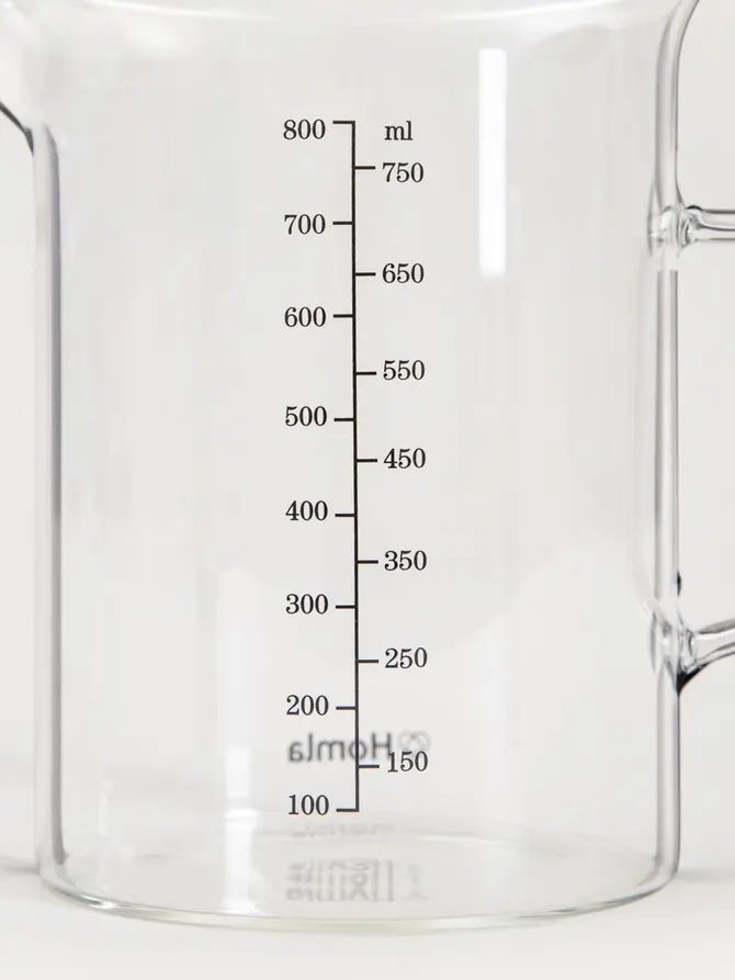 Miarka MAVIS szklana transparentna 0,8 l