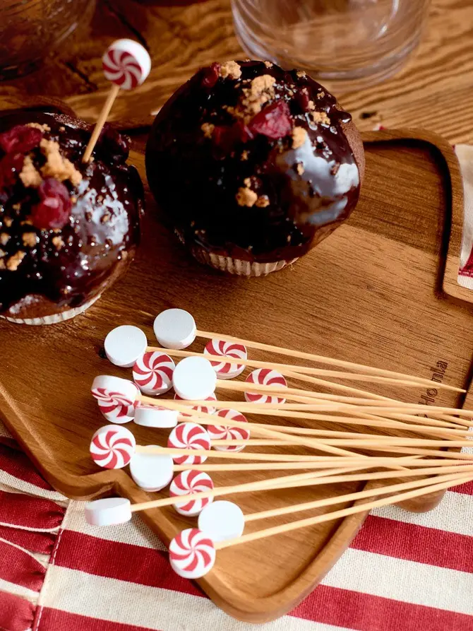 Patyczki MIMI XMAS do przekąsek cukierki 20 szt.