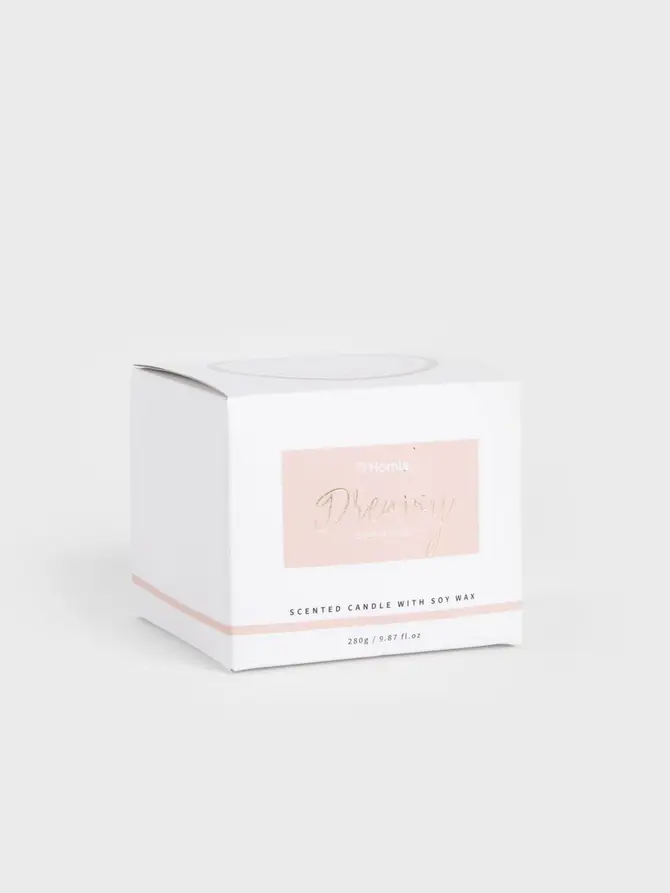 Świeca zapachowa z woskiem sojowym DREAMY PINK Berry Bouquet 280 g