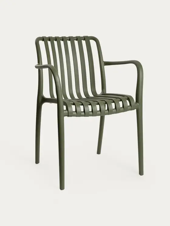 Krzesło VALORO ogrodowe zielone 56x57x81 cm