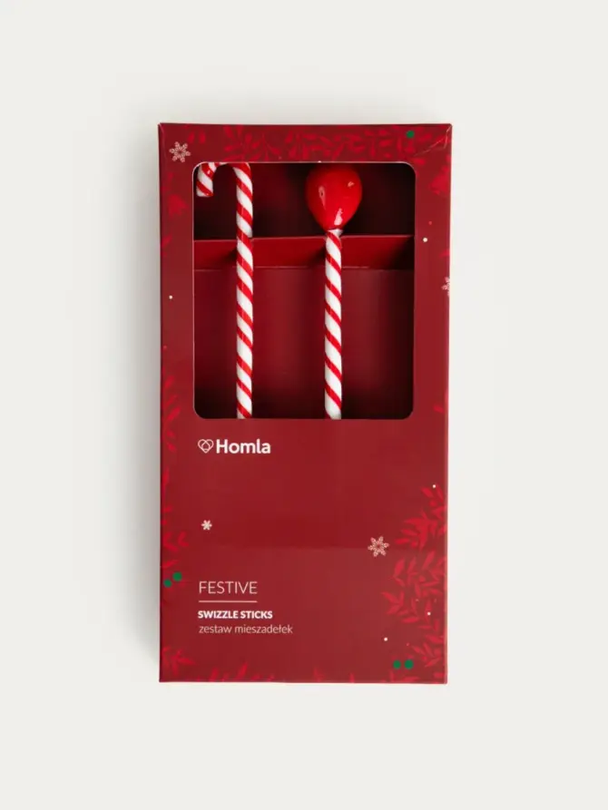 Zestaw mieszadełek FESTIVE świątecznych 20 cm