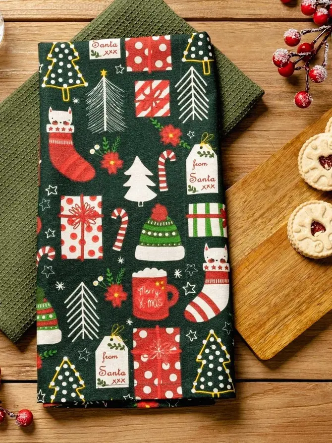 Zestaw ścierek kuchennych SENTE w prezenty 2*45x65 cm