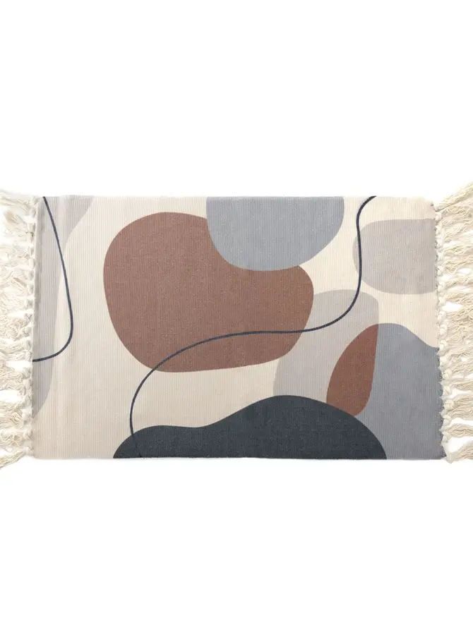 Chodnik NORDO w geometryczne wzory 60x90 cm