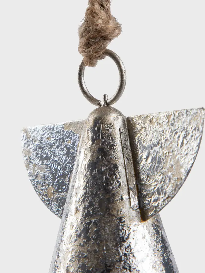 Zawieszka OLDY METAL srebrny 10,5 x 8,5 x 6 cm
