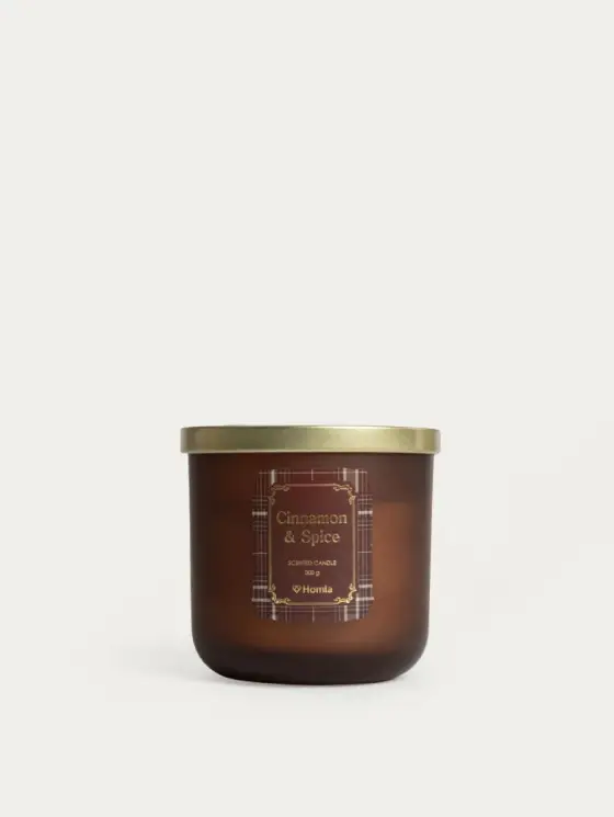 Świeca zapachowa CHEQUERED Cinnamon & Spice 300 g