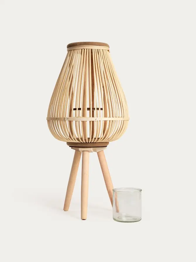 Lampion MASAYA naturalny 15x11x61