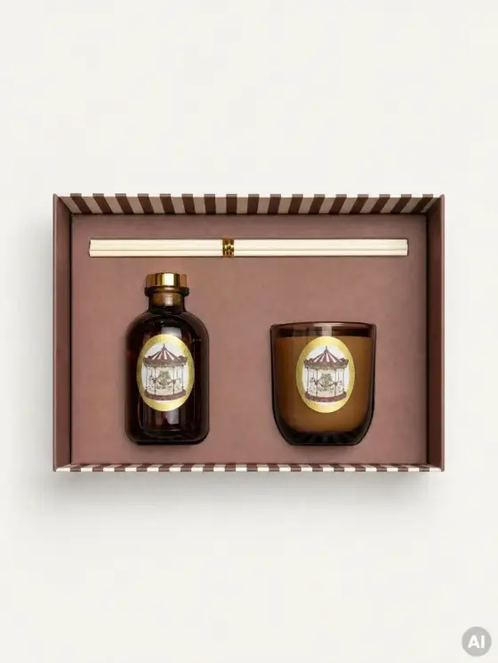Zestaw zapachowy SWEET CHRISTMAS Vanilla Caramel 150 g + 100 ml