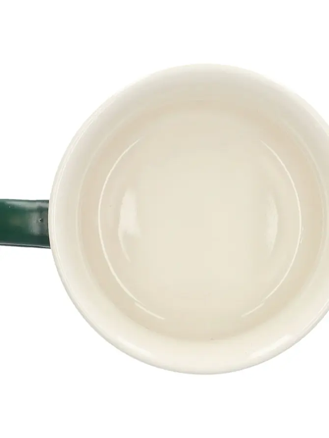 Kubek FLOCON zielony w choinki 0,16 l