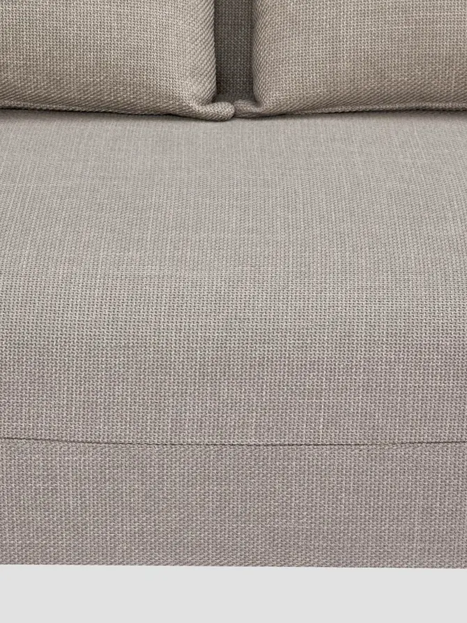 Sofa CALORE 2-osobowa, z funkcją spania beżowa 157x90x82 cm