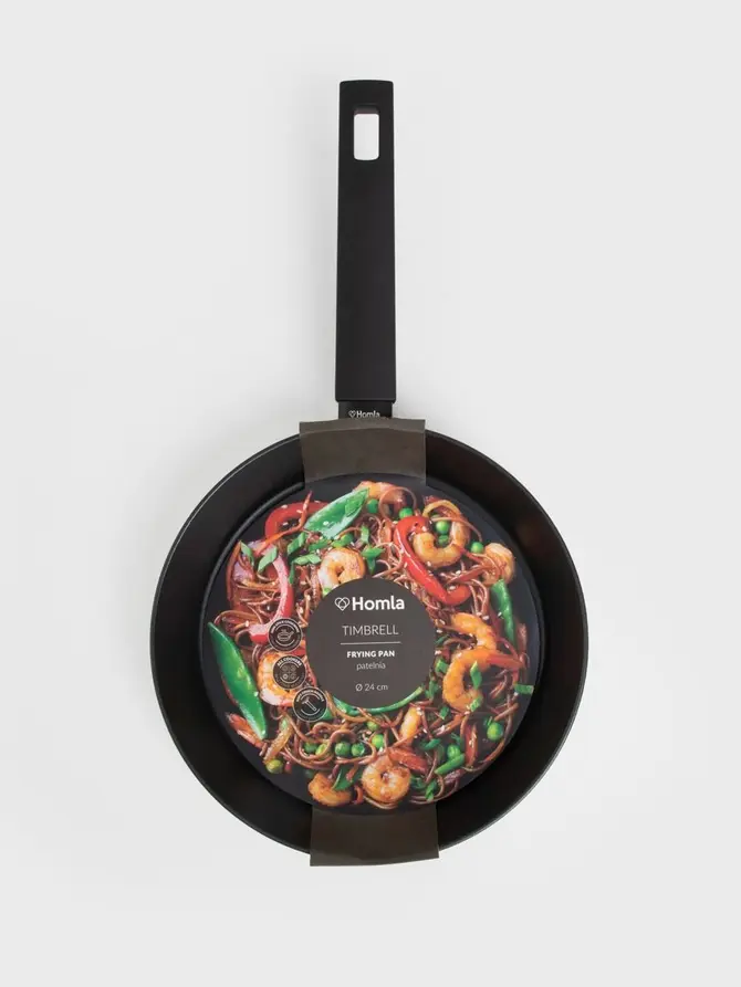 Patelnia TIMBRELL śmietankowa 24 cm