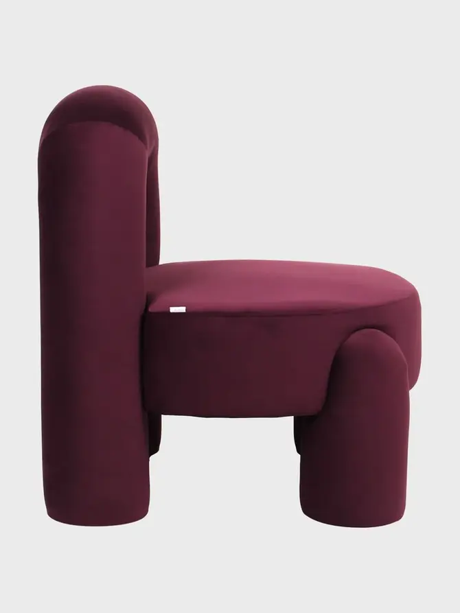 Fotel VIGGO burgundowy 73x69x80 cm