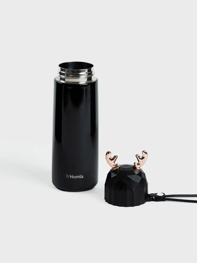 Termos GATTO grafitowy renifer 0,38 l