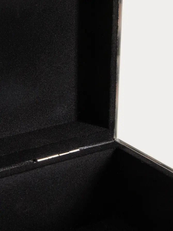 Szkatułka na biżuterię CHERRY CHIC ze wzorem bordowym 20x12x8 cm