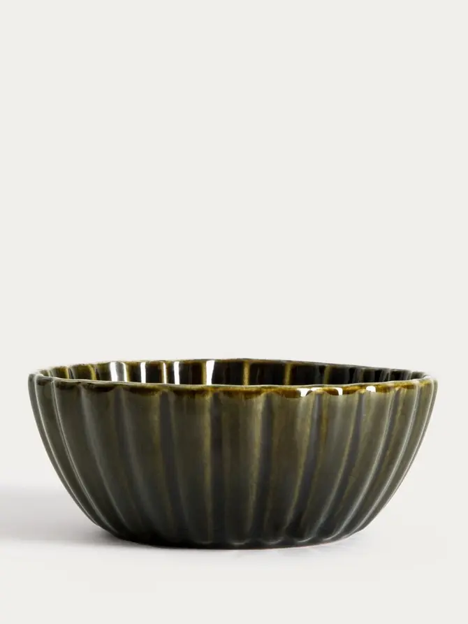 Miska MELIDA ciemnozielona 16 cm