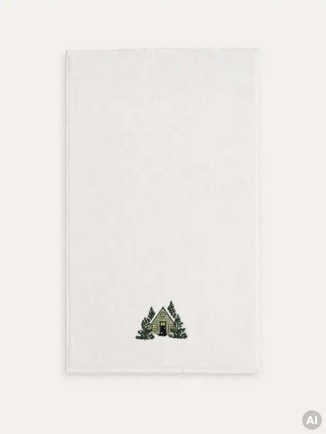 Ręcznik BLANCHE ze świątecznym motywem 45x75 cm