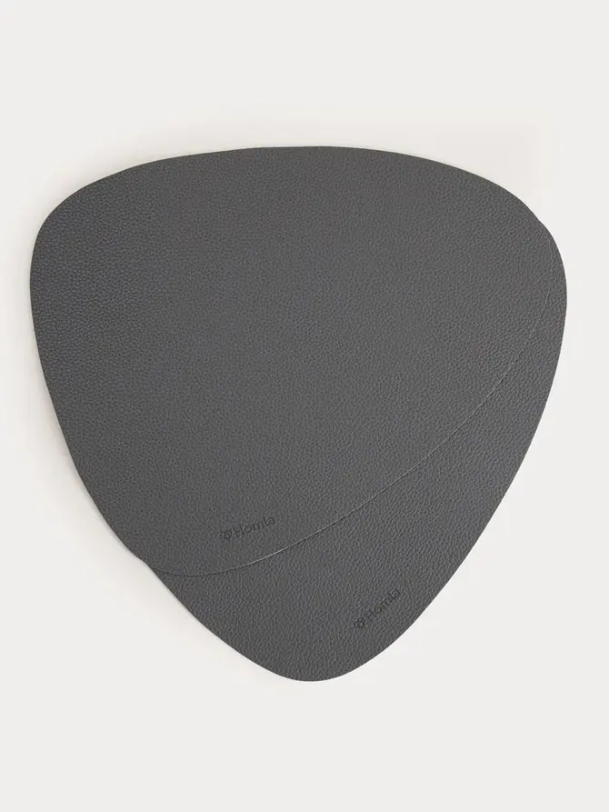 Maty stołowe FEMELO szare, zestaw 2 szt. 38 cm