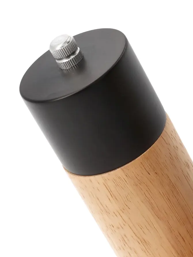 Młynek RUBBY okrągły czarny 17 cm