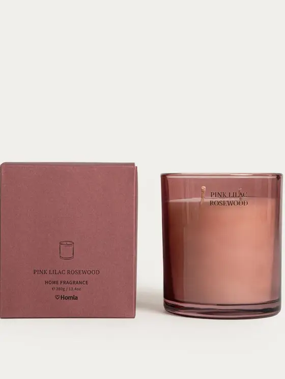 Świeca sojowa ETERNAL Pink Lilac Rosewood 380 g