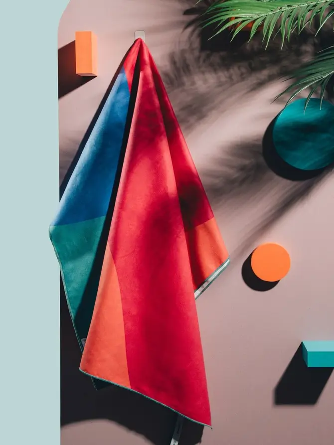 Ręcznik plażowy COLOR FIESTA Z mikrofibry 90x170 cm