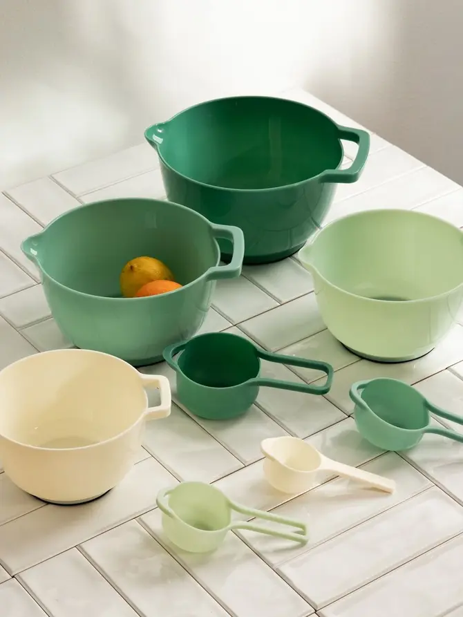 Zestaw mis EASY COOK z miarkami 8 el
