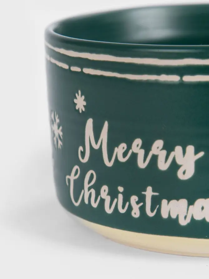 Kubek LAPOS zielony Merry Christmas 0,6 l
