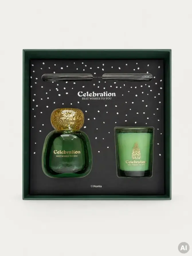 Zestaw zapachowy CELEBRATION Christmas Glow 80 ml + 55 g